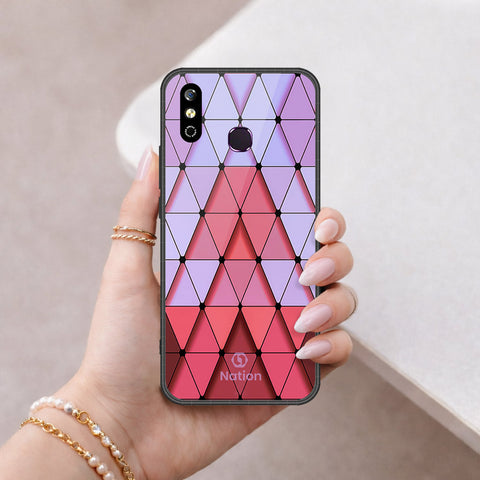 Infinix Smart 4 Cover - ONation Pyramid Series - HQ Premium Shine Durable Shatterproof Case