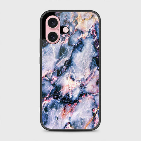 iPhone 16 Cover- White Marble Series 2 - HQ Premium Shine Durable Shatterproof Case