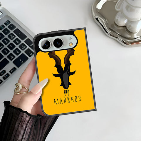 iPhone Fold Cover - Markhor Series - HQ Premium Shine Durable Shatterproof Case