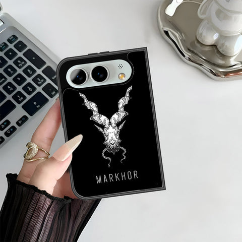iPhone Fold Cover - Markhor Series - HQ Premium Shine Durable Shatterproof Case