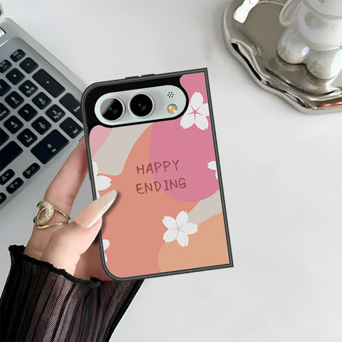 iPhone Fold Cover - Happy Series - HQ Premium Shine Durable Shatterproof Case