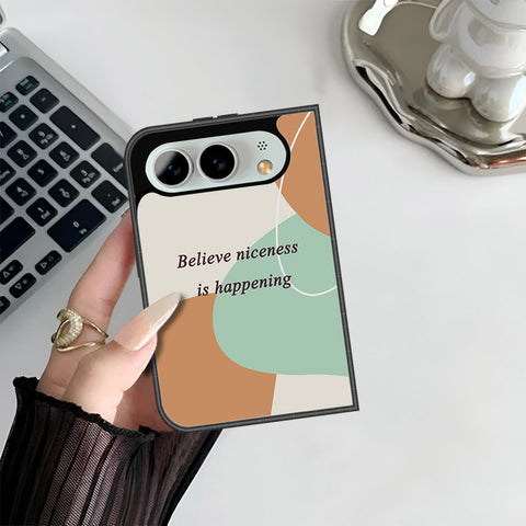 iPhone Fold Cover - Happy Series - HQ Premium Shine Durable Shatterproof Case
