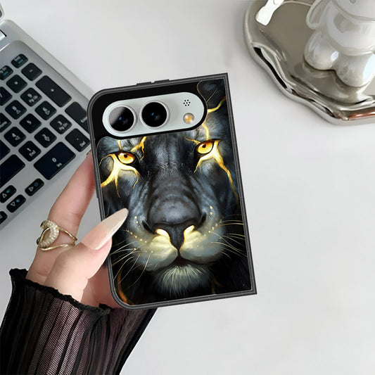 iPhone Fold Cover - Brave Series - HQ Premium Shine Durable Shatterproof Case