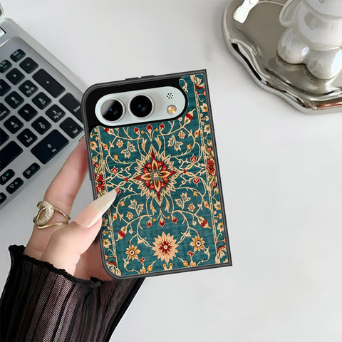 iPhone Fold Cover - ONation Persian Rugs Series 2 - HQ Premium Shine Durable Shatterproof Case