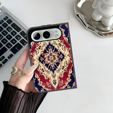 iPhone Fold Cover - ONation Persian Rugs Series 2 - HQ Premium Shine Durable Shatterproof Case