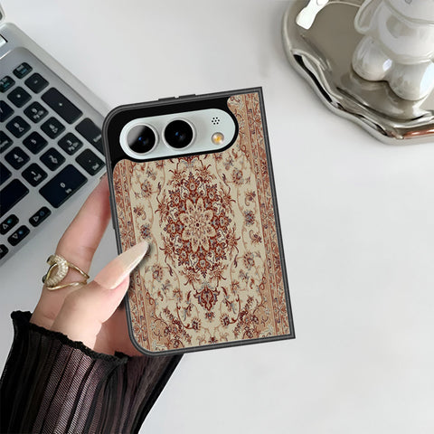 iPhone Fold Cover - ONation Persian Rugs Series 2 - HQ Premium Shine Durable Shatterproof Case