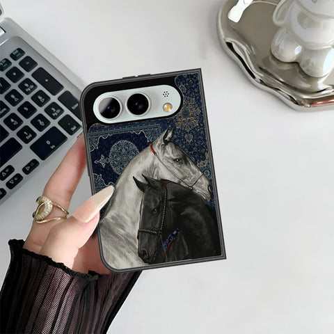 iPhone Fold Cover - ONation Persian Rugs Series 3 - HQ Premium Shine Durable Shatterproof Case