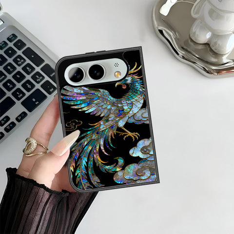 iPhone Fold Cover - Pearl Dynasty Series - HQ Premium Shine Durable Shatterproof Case