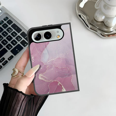 iPhone Fold Cover - Mystic Marble Series - HQ Premium Shine Durable Shatterproof Case