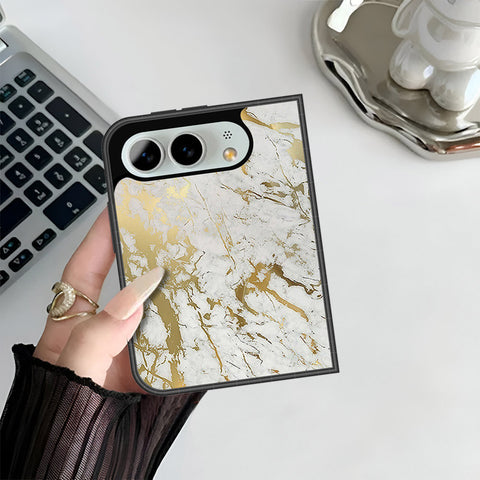 iPhone Ultra Cover - White Marble Series - HQ Premium Shine Durable Shatterproof Case