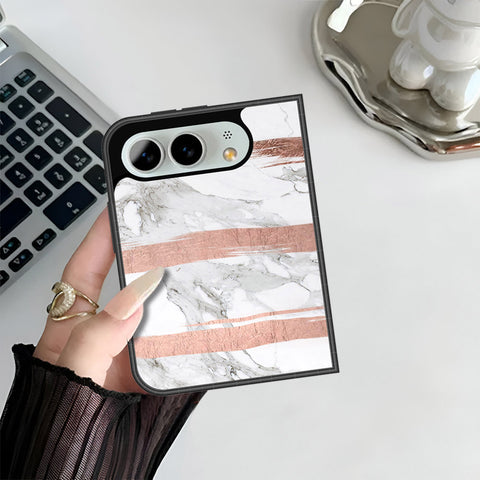 iPhone Ultra Cover - White Marble Series - HQ Premium Shine Durable Shatterproof Case