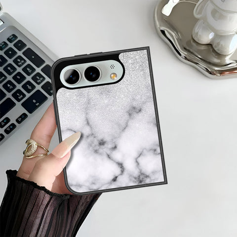 iPhone Ultra Cover - White Marble Series - HQ Premium Shine Durable Shatterproof Case