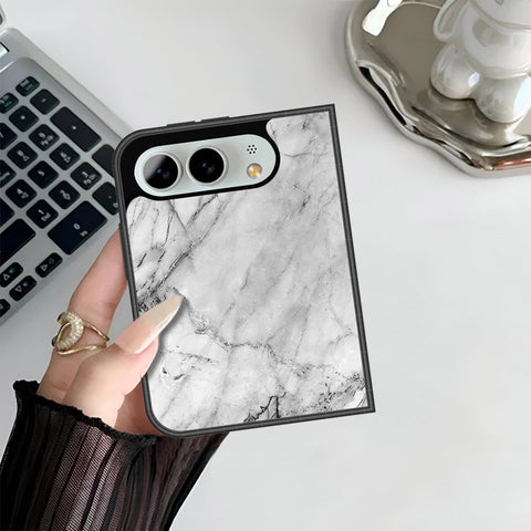 iPhone Ultra Cover - White Marble Series - HQ Premium Shine Durable Shatterproof Case