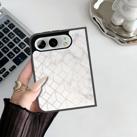 iPhone Ultra Cover - White Marble Series 2 - HQ Premium Shine Durable Shatterproof Case
