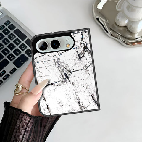 iPhone Ultra Cover - White Marble Series 2 - HQ Premium Shine Durable Shatterproof Case
