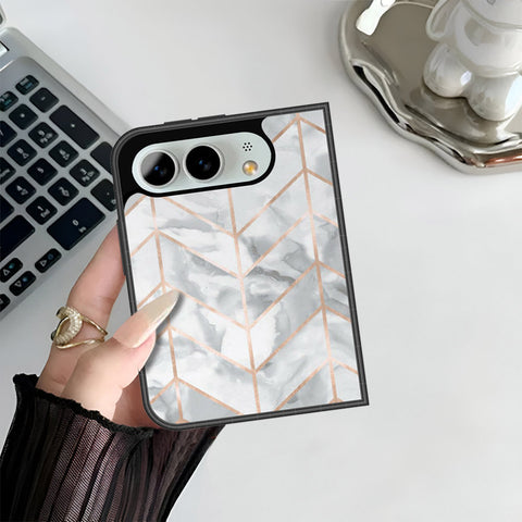 iPhone Ultra Cover - White Marble Series 2 - HQ Premium Shine Durable Shatterproof Case