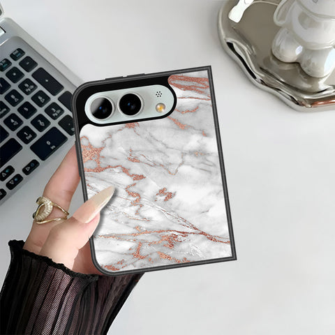 iPhone Ultra Cover - White Marble Series 2 - HQ Premium Shine Durable Shatterproof Case