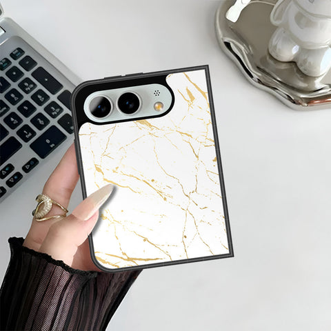 iPhone Ultra Cover - White Marble Series 2 - HQ Premium Shine Durable Shatterproof Case