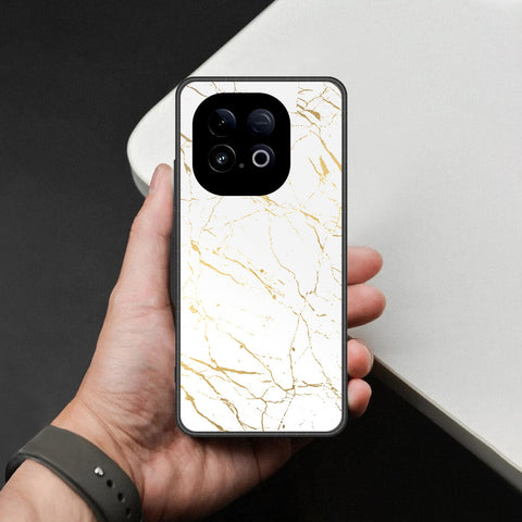 Vivo iQOO Z10 Turbo Pro Cover - White Marble Series 2 - HQ Premium Shine Durable Shatterproof Case
