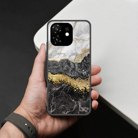 itel A100C Cover - Colorful Marble Series - HQ Premium Shine Durable Shatterproof Case