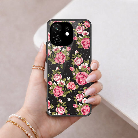itel A100C Cover - Floral Series - HQ Premium Shine Durable Shatterproof Case