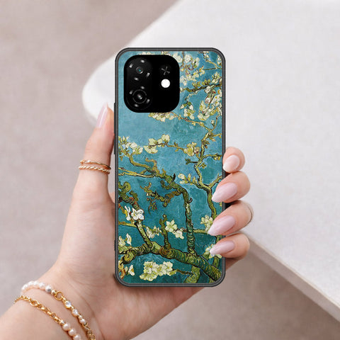 itel A100C Cover - Floral Series 2 - HQ Premium Shine Durable Shatterproof Case