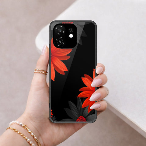 itel A100C Cover - Floral Series 2 - HQ Premium Shine Durable Shatterproof Case