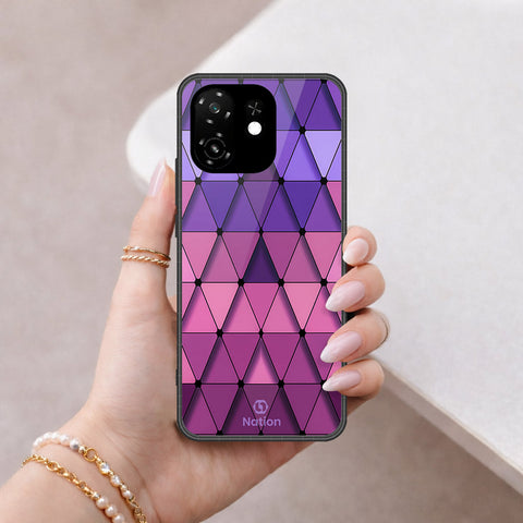 itel A100C Cover - Onation Pyramid Series - HQ Premium Shine Durable Shatterproof Case