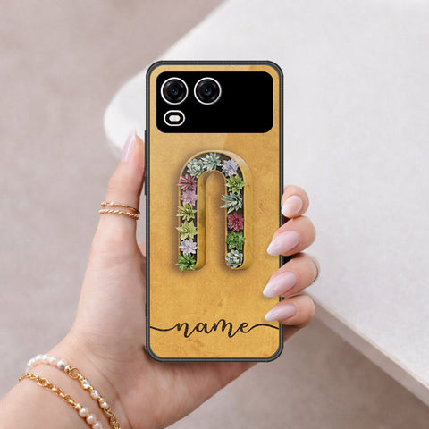 itel A200 Plus Cover - Personalized Alphabet Series - HQ Premium Shine Durable Shatterproof Case
