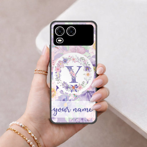 itel A200 Plus Cover - Personalized Alphabet Series - HQ Premium Shine Durable Shatterproof Case
