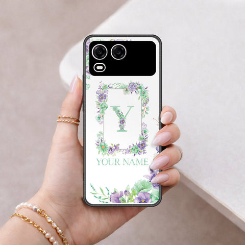 itel A200 Plus Cover - Personalized Alphabet Series - HQ Premium Shine Durable Shatterproof Case