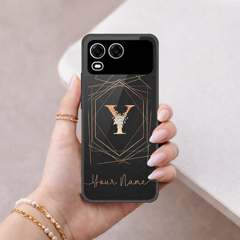 itel A200 Plus Cover - Personalized Alphabet Series - HQ Premium Shine Durable Shatterproof Case