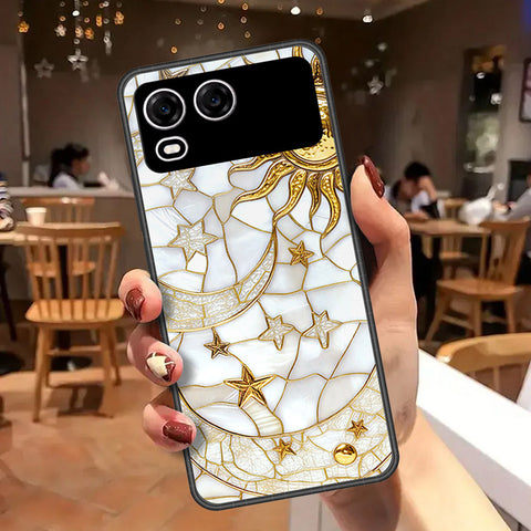 itel A200 Plus Cover - Celestial Starry Universe Series - HQ Premium Shine Durable Shatterproof Case