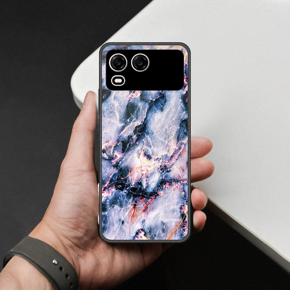 itel A200 Plus Cover - Colorful Marble Series - HQ Premium Shine Durable Shatterproof Case