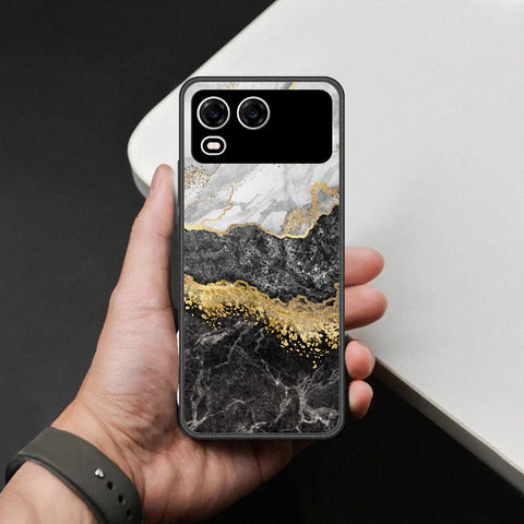 itel A200 Plus Cover - Colorful Marble Series - HQ Premium Shine Durable Shatterproof Case
