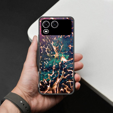 itel A200 Plus Cover - Colorful Marble Series - HQ Premium Shine Durable Shatterproof Case