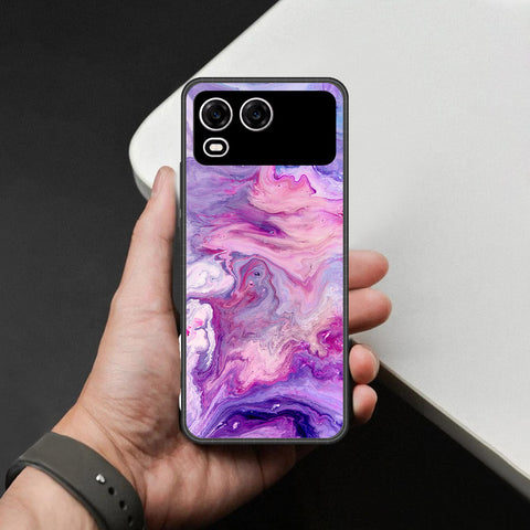 itel A200 Plus Cover - Colorful Marble Series - HQ Premium Shine Durable Shatterproof Case