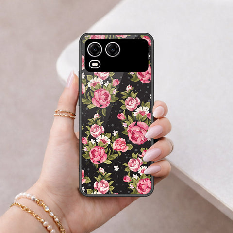 itel A200 Cover - Floral Series - HQ Premium Shine Durable Shatterproof Case