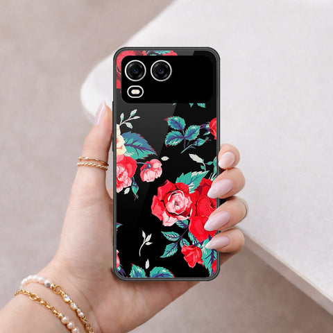 itel A200 Cover - Floral Series - HQ Premium Shine Durable Shatterproof Case