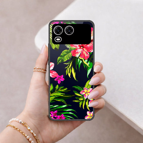 itel A200 Cover - Floral Series - HQ Premium Shine Durable Shatterproof Case