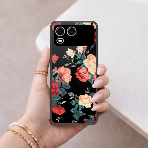 itel A200 Plus Cover - Floral Series 2 - HQ Premium Shine Durable Shatterproof Case