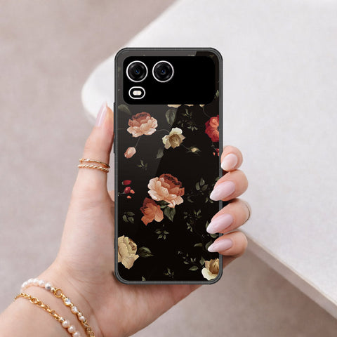 itel A200 Plus Cover - Floral Series 2 - HQ Premium Shine Durable Shatterproof Case