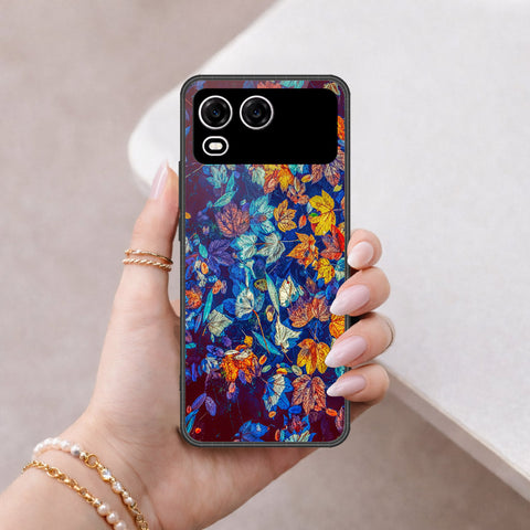 itel A200 Plus Cover - Floral Series 2 - HQ Premium Shine Durable Shatterproof Case