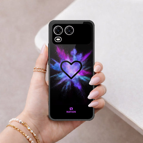 itel A200 Cover - Onation Heart Series - HQ Premium Shine Durable Shatterproof Case