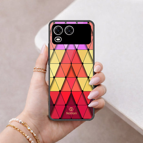 itel A200 Plus Cover - Onation Pyramid Series - HQ Premium Shine Durable Shatterproof Case