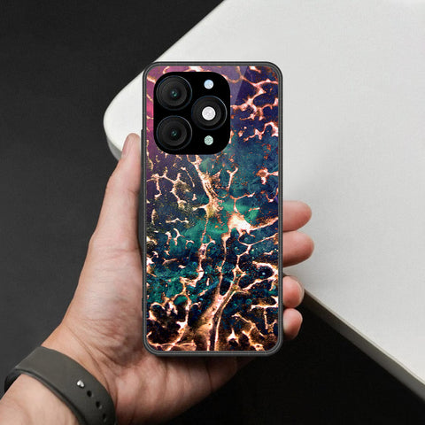 itel A90 Cover - Colorful Marble Series - HQ Premium Shine Durable Shatterproof Case