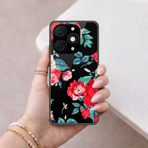 itel A90 Cover - Floral Series - HQ Premium Shine Durable Shatterproof Case