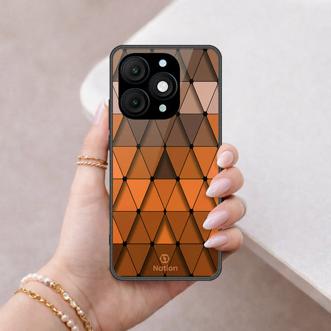 itel A90 Cover - Onation Pyramid Series - HQ Premium Shine Durable Shatterproof Case