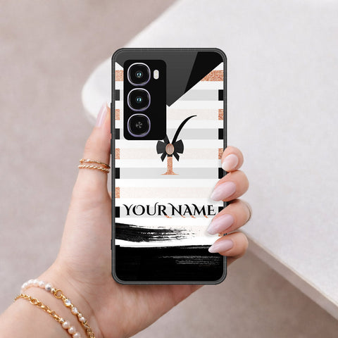 itel City 100 Cover - Personalized Alphabet Series - HQ Premium Shine Durable Shatterproof Case