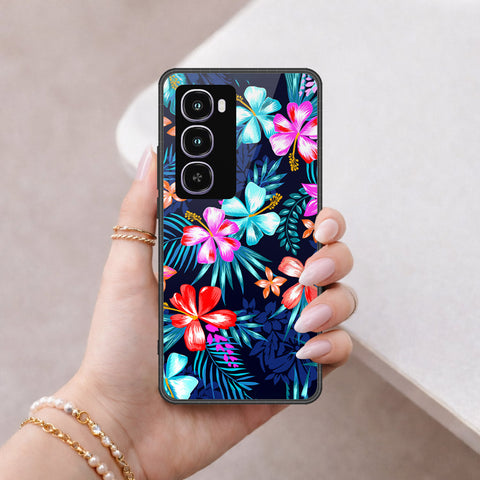 itel City 100 Cover - Floral Series - HQ Premium Shine Durable Shatterproof Case